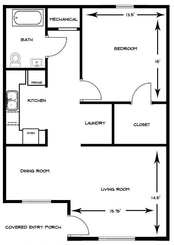 Floor Plans of Bentwood in Birmingham, AL